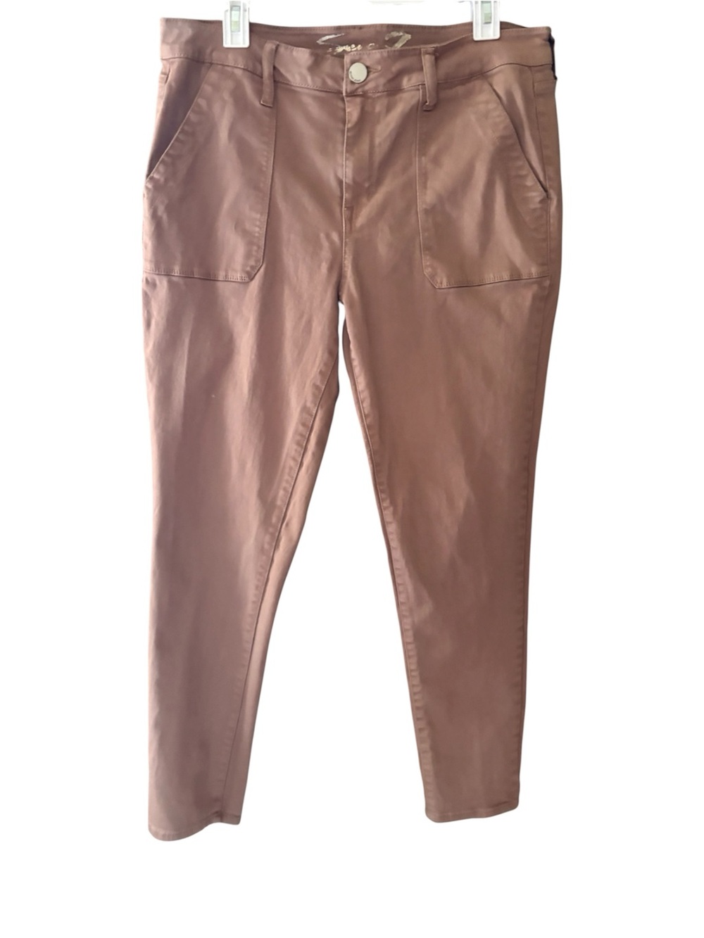 Seven7 Utility Skinny Women’s Jeans Size 14 Brown/Tan